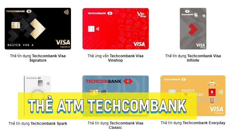 Tất Tần Tật Về Các Loại Thẻ Techcombank: Biểu Phí & Công Dụng